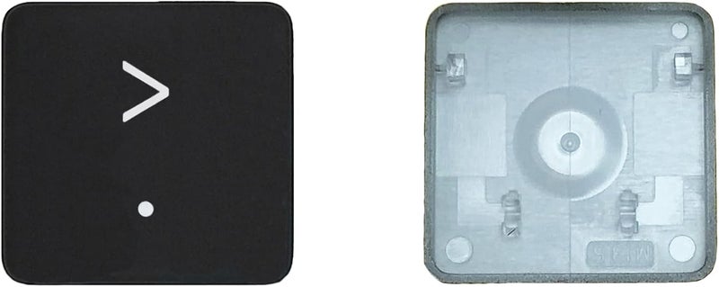 GRMTRV Replacement Individual Key Cap Hinge for MacBook Air 13'' 15'' M3 M4 A3113 A3114 A3240 A3241, 14'' 16'' Pro/Max M4 A3185 A3186 A3401 A3112 A3403 2024-2025 (Dot/Period) - Image 2